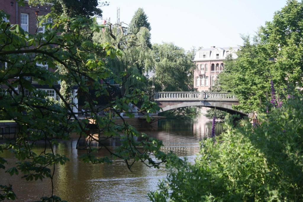 Amsterdam by bicycle. 