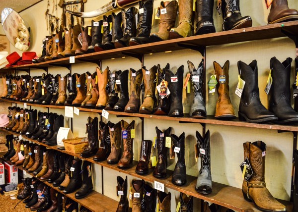 Boots, of all shapes and sizes, have always been a popular item at Hiawatha's.