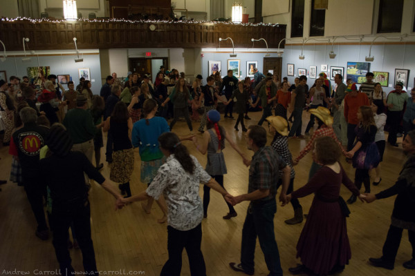 Elkins Halloween Square Dance at the Randolph County Community Arts Center. Photo by Andrew Carroll.