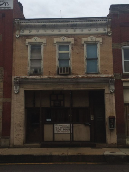 The Sunshine Building before repairs begin. Photo courtesy of Alex Thomas