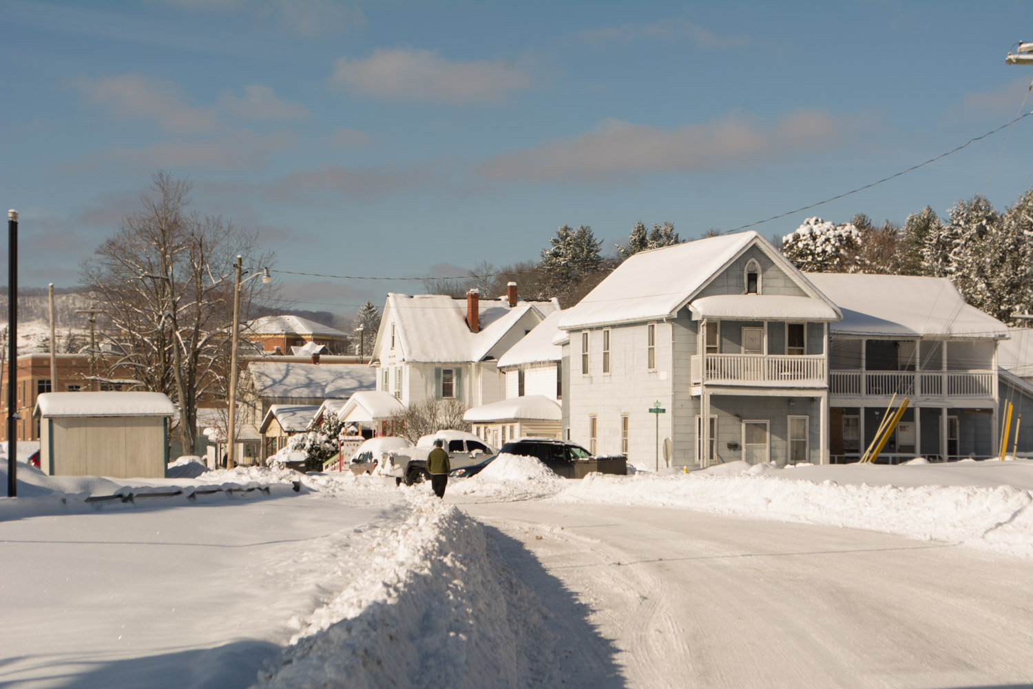 » Blizzard 2016 Images of Elkins in the Snow