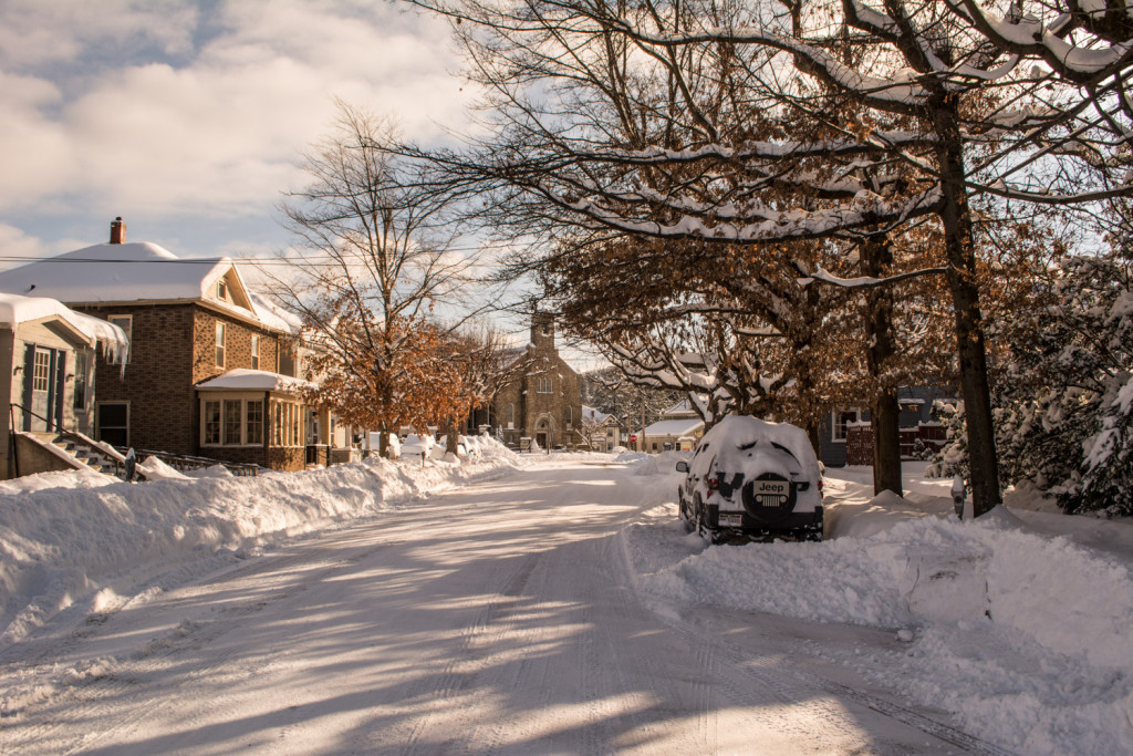 Blizzard 2016 Images of Elkins in the Snow Elkinite