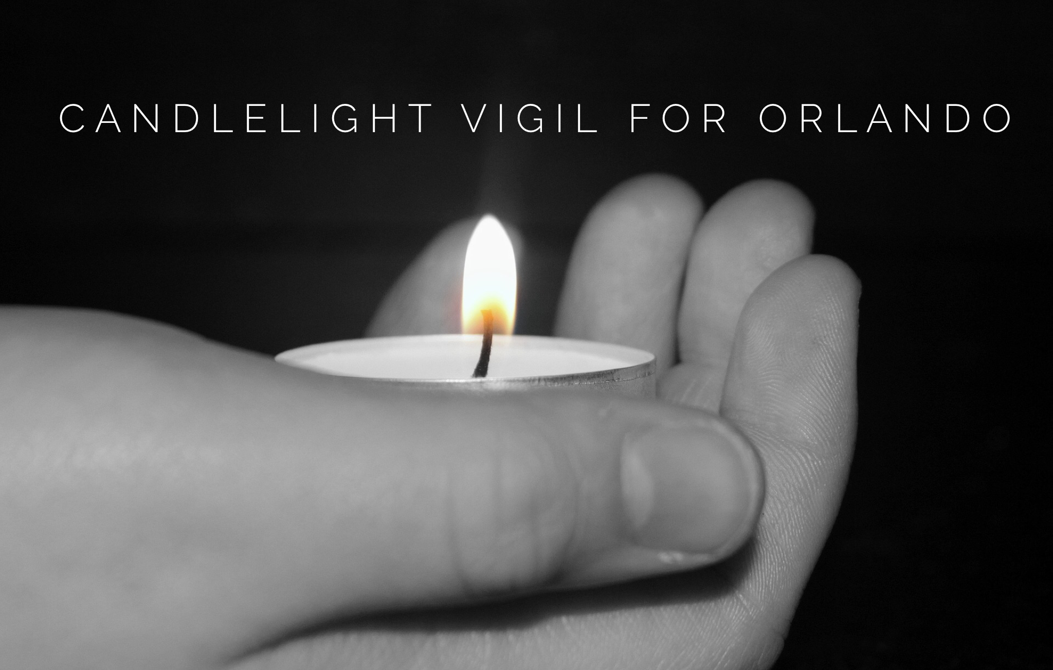Candlelight Vigil for Orlando Shooting Victims
